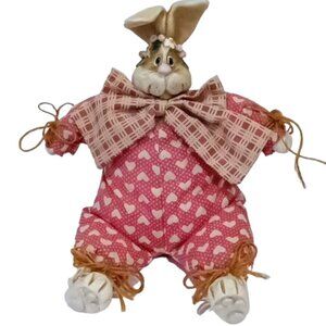 Vintage Russ Berrie Kathleen Kelly 94‎ Bunny Rabbit Critter Factory 2171